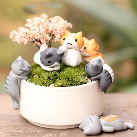 Rynx | Mini Cat Bonsai Decor