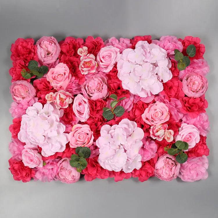 Rynx | Elegant Flower Wall Art Handmade with Cotton, Silk and Artificial Flowers