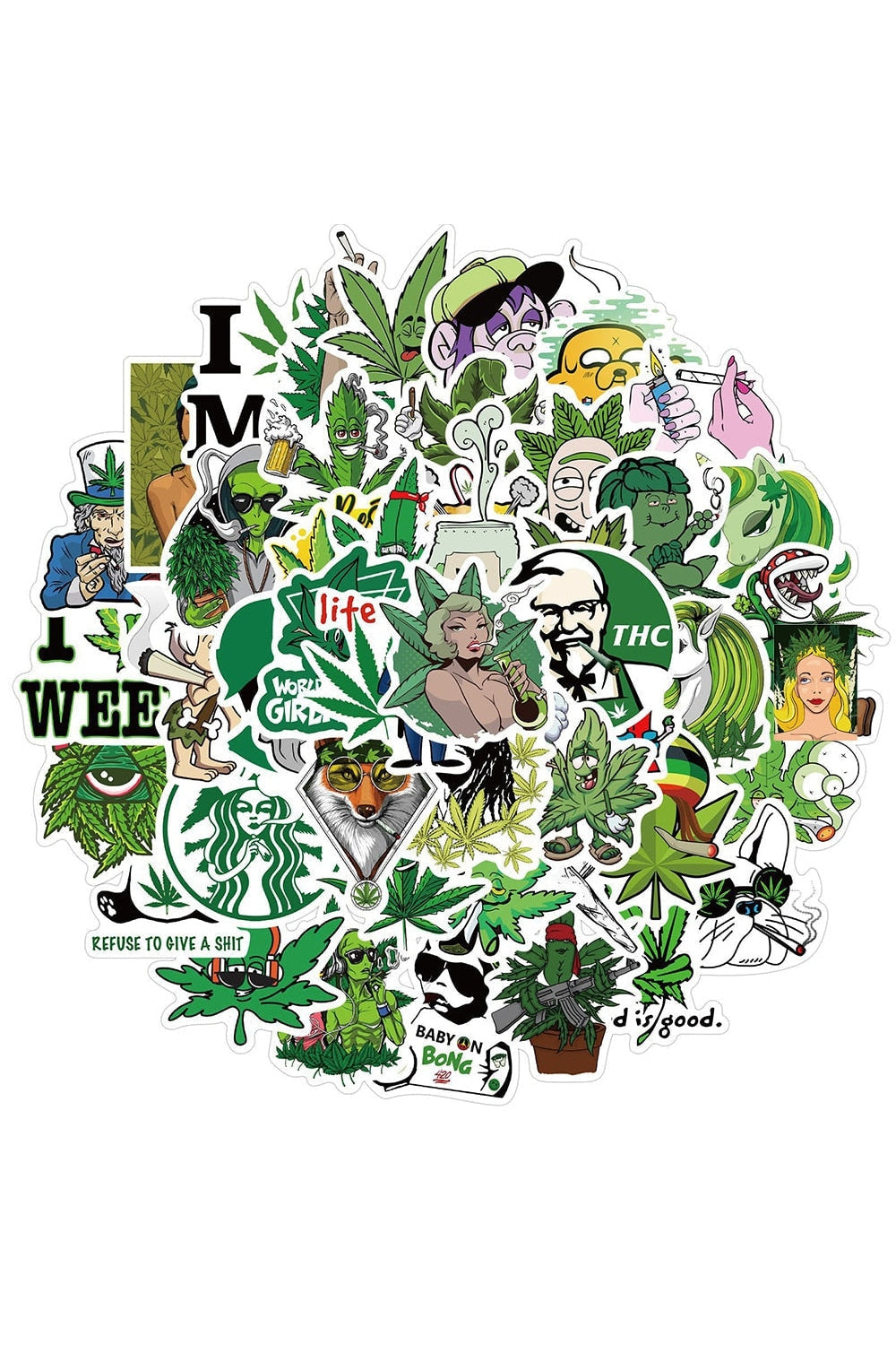 Rynx | Trippy-leaves sticker