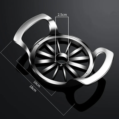 Rynx | Versatile 8-in-1 Stainless Steel Kitchen Tool: Apple Corer, Slicer, Fruit Splitter, Pear Divider, Cutting Knife, Vegetable Chopper, and More!