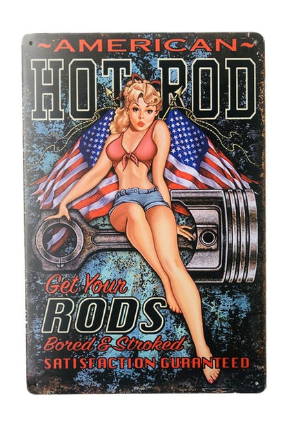Rynx | Service Girl Vintage Poster