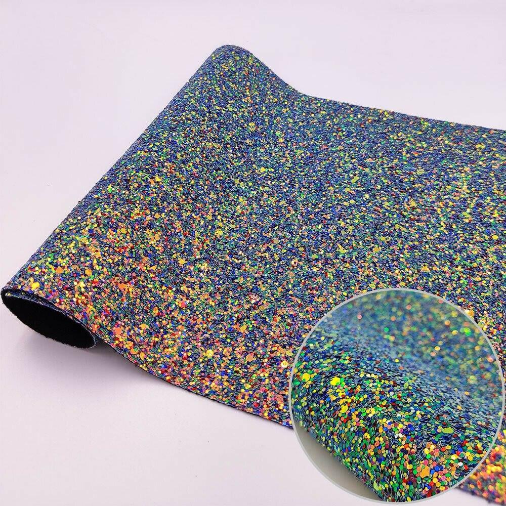 Rynx | Shiny Gem Star Chunky Glitter Faux Leather - Premium Craft Vinyl