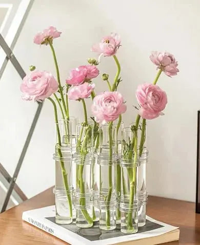 Rynx | Hinged-Flower vase – Flexible and elegant glass vase