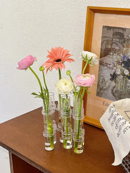 Rynx | Hinged-Flower vase – Flexible and elegant glass vase