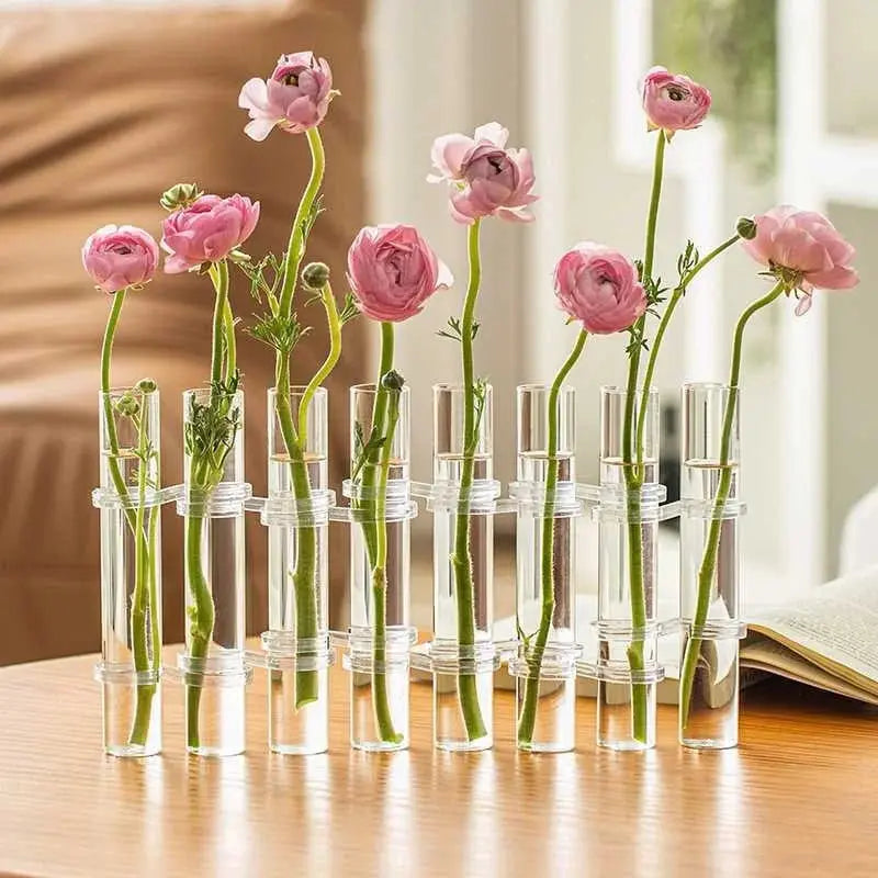 Rynx | Hinged-Flower vase – Flexible and elegant glass vase