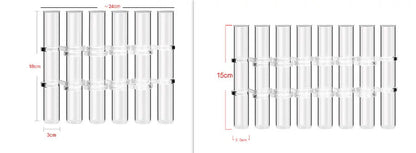 Rynx | Hinged-Flower vase – Flexible and elegant glass vase