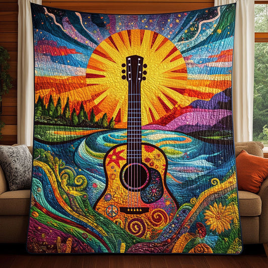 Rynx | Hippie Guitar Quilt