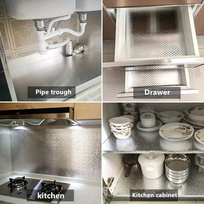 Rynx | Heat-resistant & oil-repellent kitchen foil – Also suitable as a splash guard