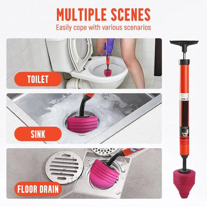 Rynx | High Pressure Drain Cleaner for Toilet Clogs