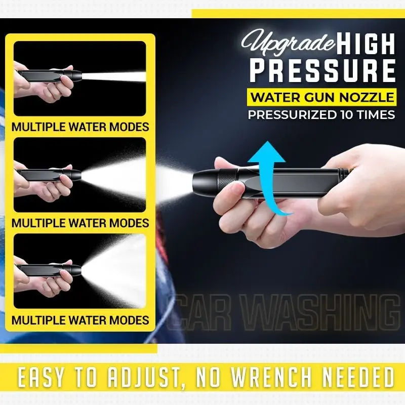 Rynx | High Pressure Cleaning Nozzle – Multi-jet Water Gun for powerful, versatile cleaning!
