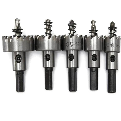 Rynx | High-Performance Carbide Core Drill Bit Set for Metal (5 Pieces)