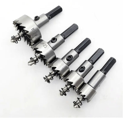 Rynx | High-Performance Carbide Core Drill Bit Set for Metal (5 Pieces)