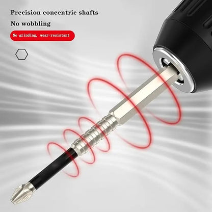 Rynx | Magnetic Bit Attachments – Non-Slip Phillips Bits for Cordless Drills