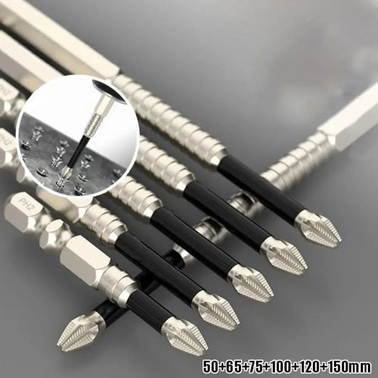 Rynx | Magnetic Bit Attachments – Non-Slip Phillips Bits for Cordless Drills