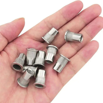 Rynx | High-Quality Nutsert Set with Countersunk Head (100 Pieces)