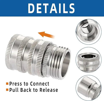 Rynx | High-Quality Quick Coupling Set – Suitable for High-Pressure Applications
