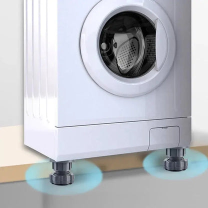 Rynx | Height Adjustable Washing Machine Feet – up to 94% less vibrations (Set of 4)