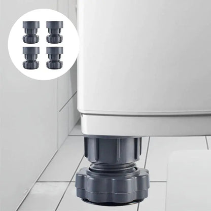 Rynx | Height Adjustable Washing Machine Feet – up to 94% less vibrations (Set of 4)