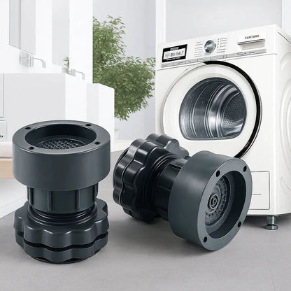 Rynx | Height Adjustable Washing Machine Feet – up to 94% less vibrations (Set of 4)