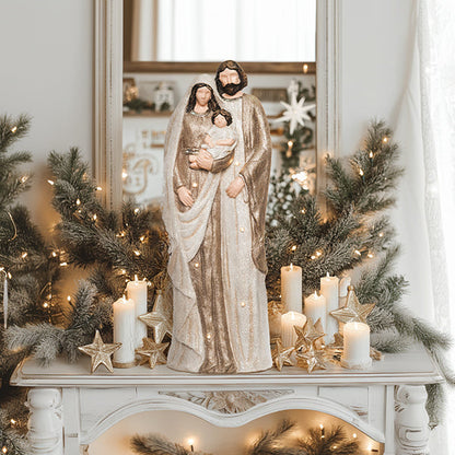 Rynx | 27 Inch Illuminated Holy Family Figurine