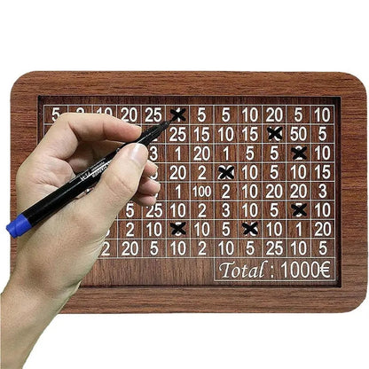 Rynx | Wooden piggy bank with counter – Durable and Decorative