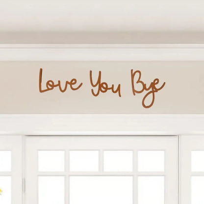 Rynx | Wood wall decoration with adhesive back