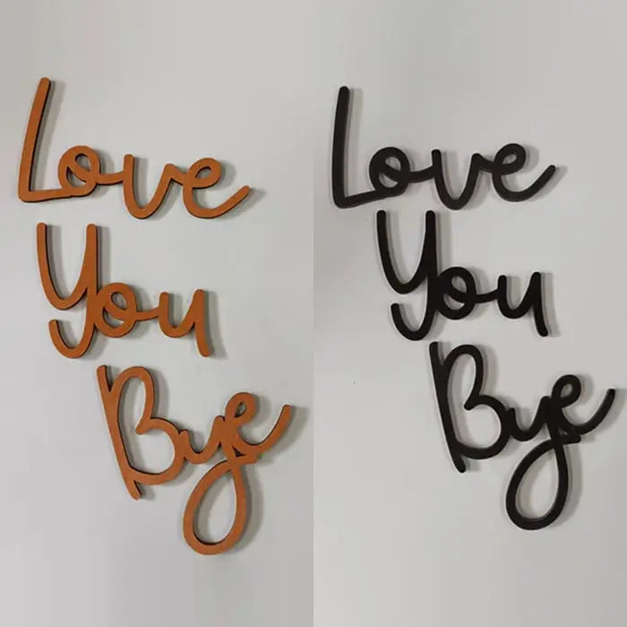 Rynx | Wood wall decoration with adhesive back