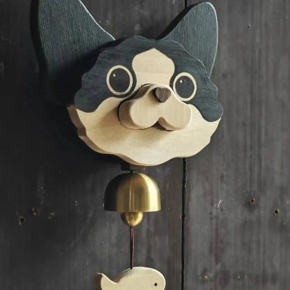 Rynx | Wooden Glockenspiel Door Bell Shiba Inu – Cute & Welcoming Charm