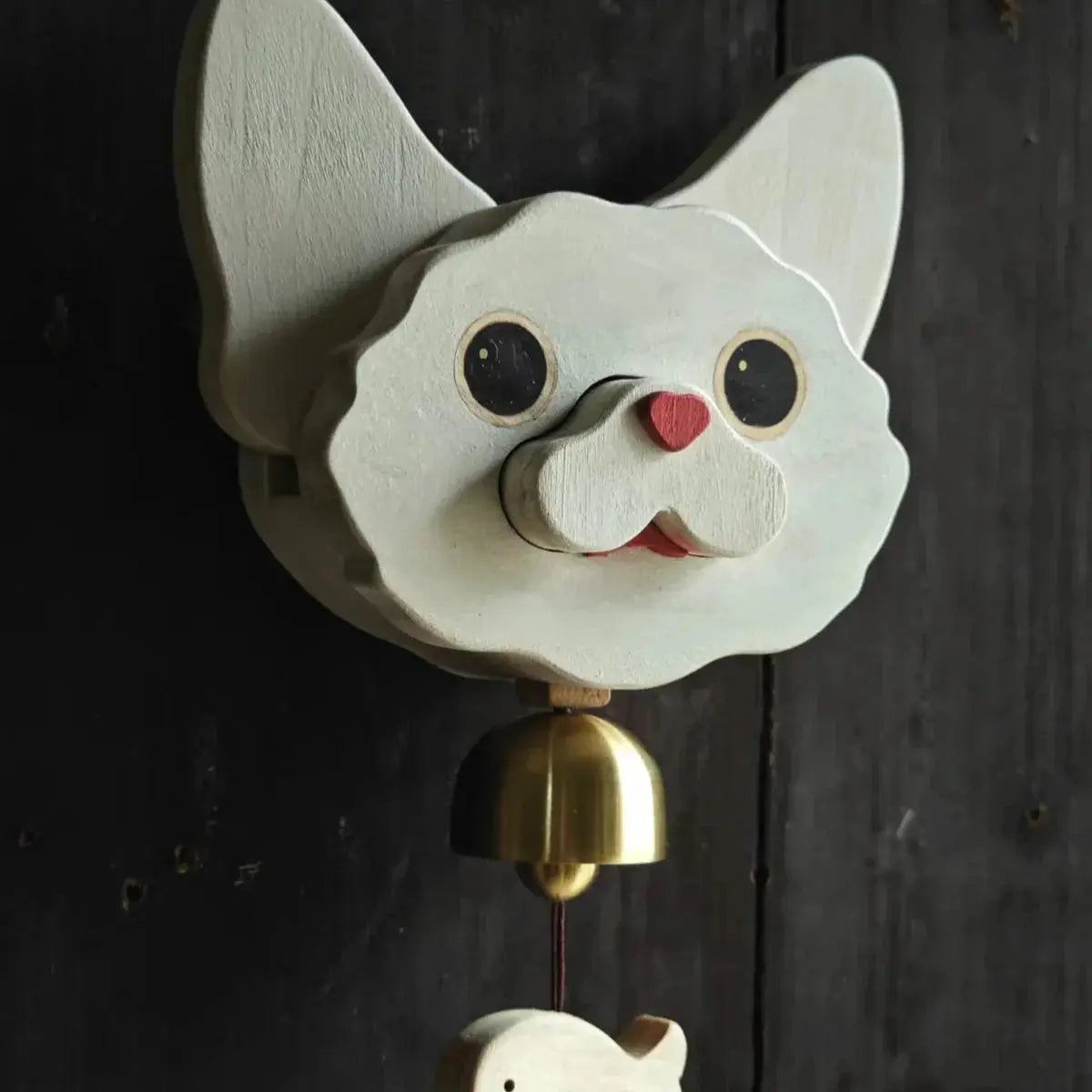 Rynx | Wooden Glockenspiel Door Bell Shiba Inu – Cute & Welcoming Charm