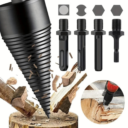 Rynx | Wood splitting drill set – Energy-saving splitting with drill