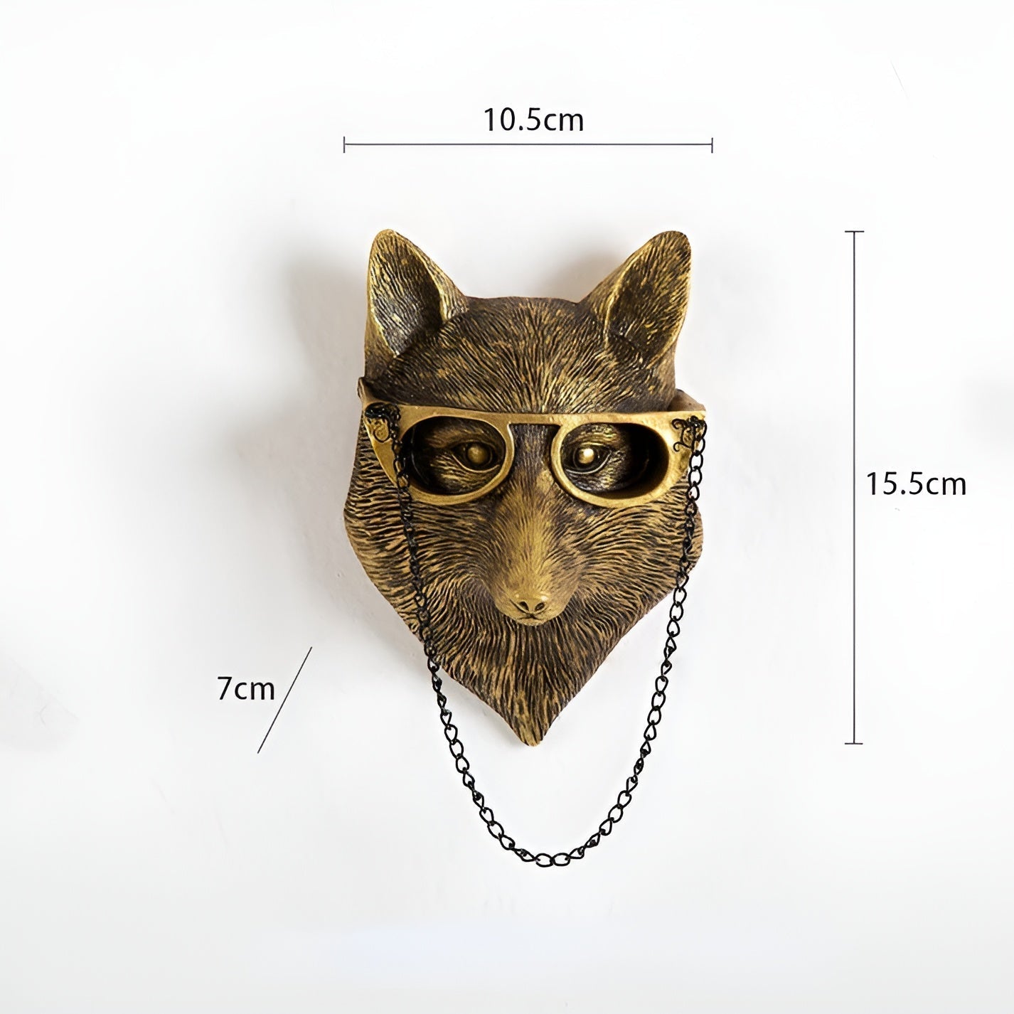 Rynx | Hookify Head Wall Hook | Multifunctional Wall Storage & Decoration | Animal Head Design