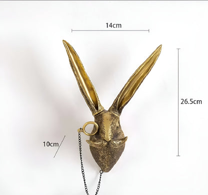 Rynx | Hookify Head Wall Hook | Multifunctional Wall Storage & Decoration | Animal Head Design