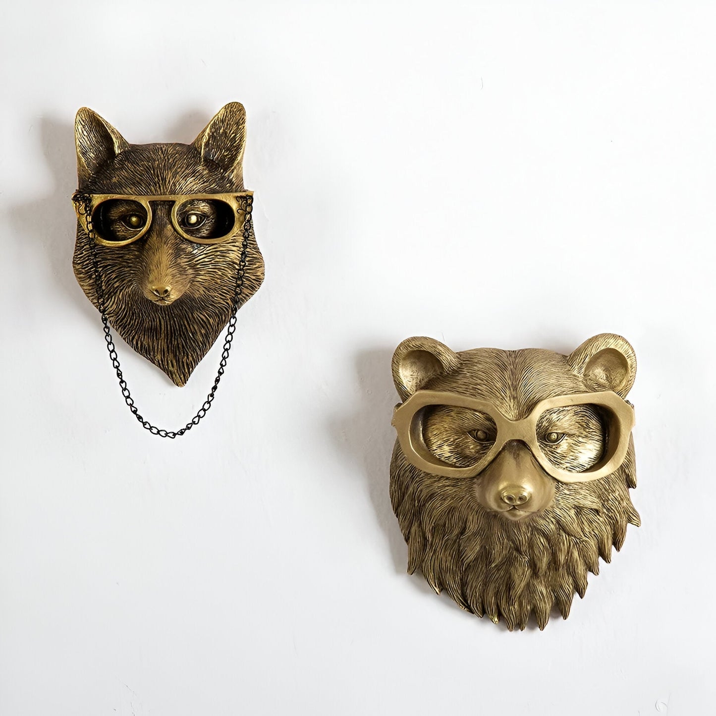 Rynx | Hookify Head Wall Hook | Multifunctional Wall Storage & Decoration | Animal Head Design