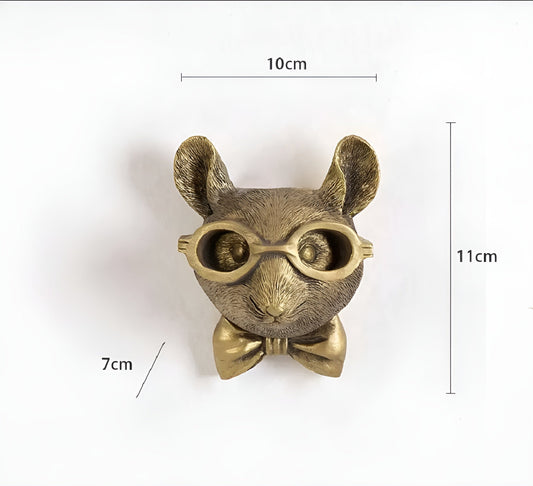 Rynx | Hookify Head Wall Hook | Multifunctional Wall Storage & Decoration | Animal Head Design