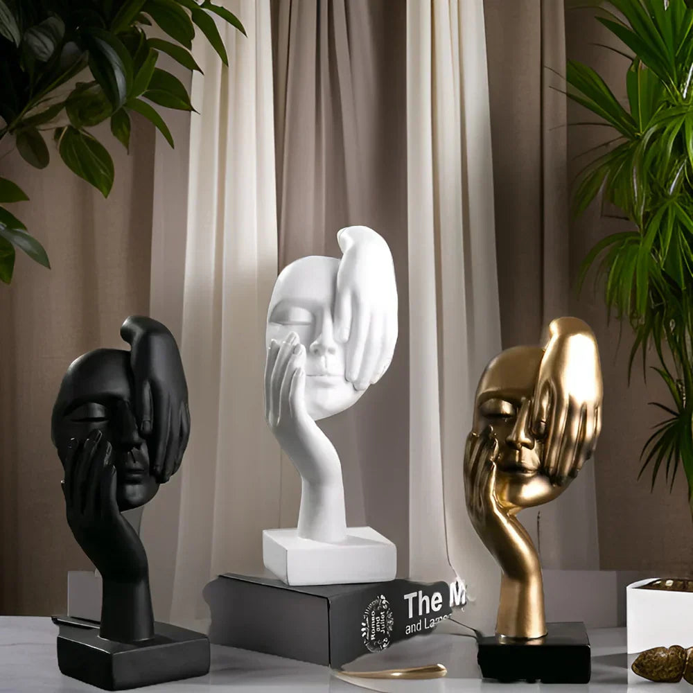 Rynx | NordicMuse Abstract Face Sculpture