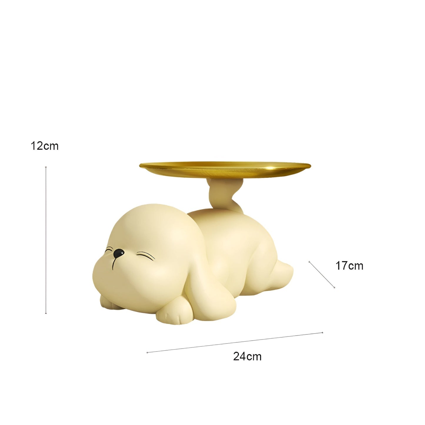 Rynx | Decorative dog bowl holder with tray