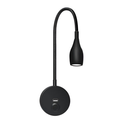 Rynx | GlowShift Wall Lamp with USB Charger - Adjustable Mood Lighting
