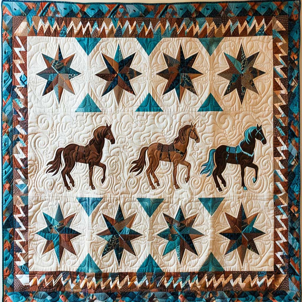 Rynx | Horse Indian Quilt