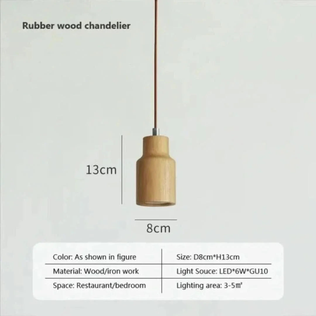 Rynx | Timberessence - Scandinavian Wood Pendant Lamp