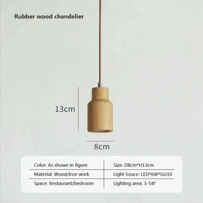 Rynx | Timberessence - Scandinavian Wood Pendant Lamp