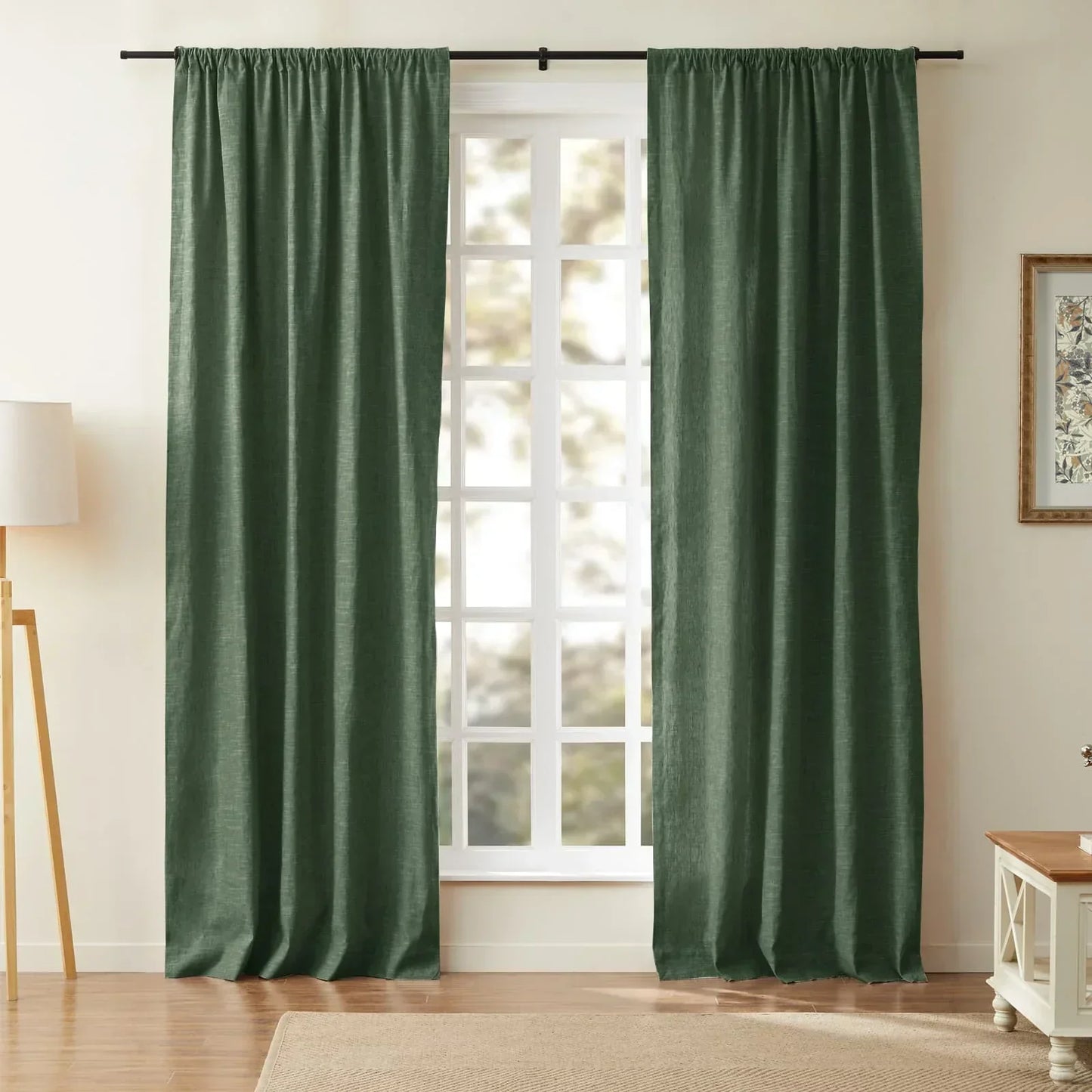 Rynx | Aira - Linen-Cotton Curtain with Soft Fabric