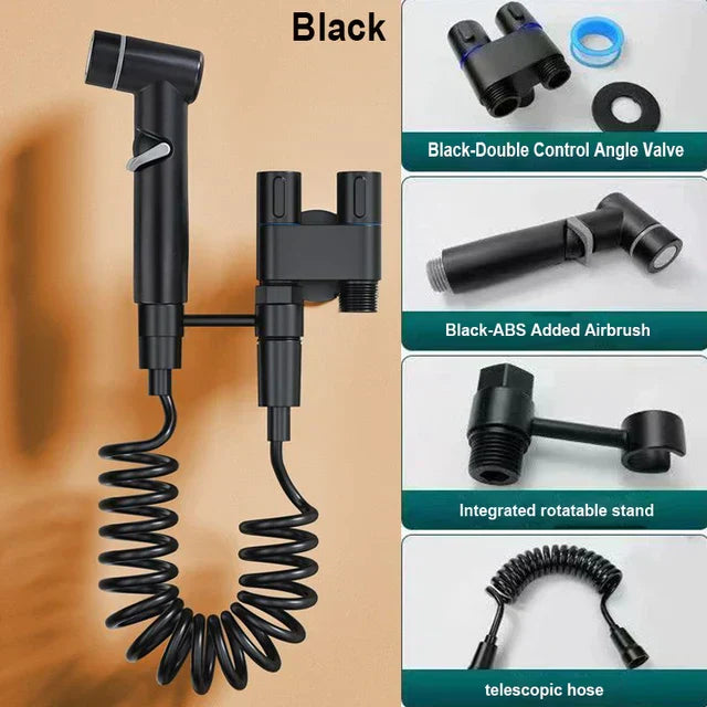 RYNX | Bidet Toilet Spray Device | Ultimate Hygiene Comfort | Enjoy Refreshing Cleanliness Black suit G1 2