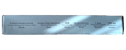 Rynx | U-shaped massage gun for full body training 4 massage heads