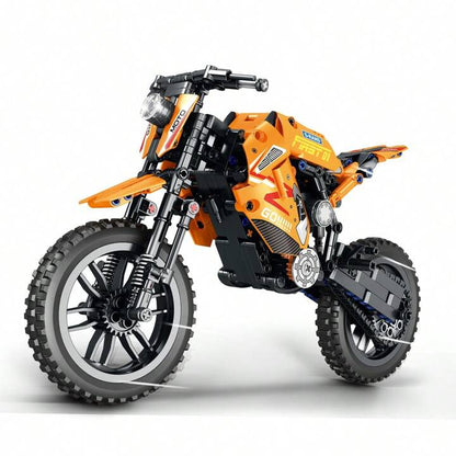 Rynx | Building Blocks Motocross Motorcycle Set 506 Parts
