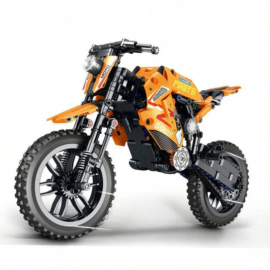 Rynx | Building Blocks Motocross Motorcycle Set 506 Parts