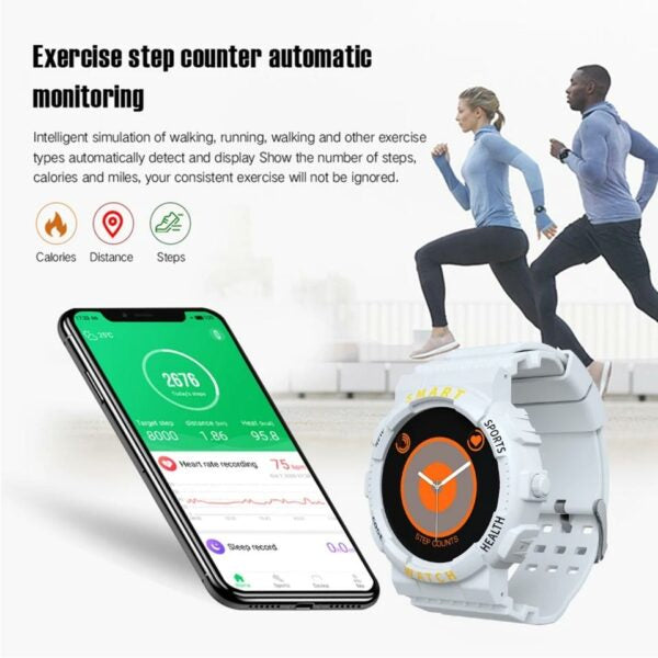Rynx | Smart Watch with Message Notifications Fitpro App Z19