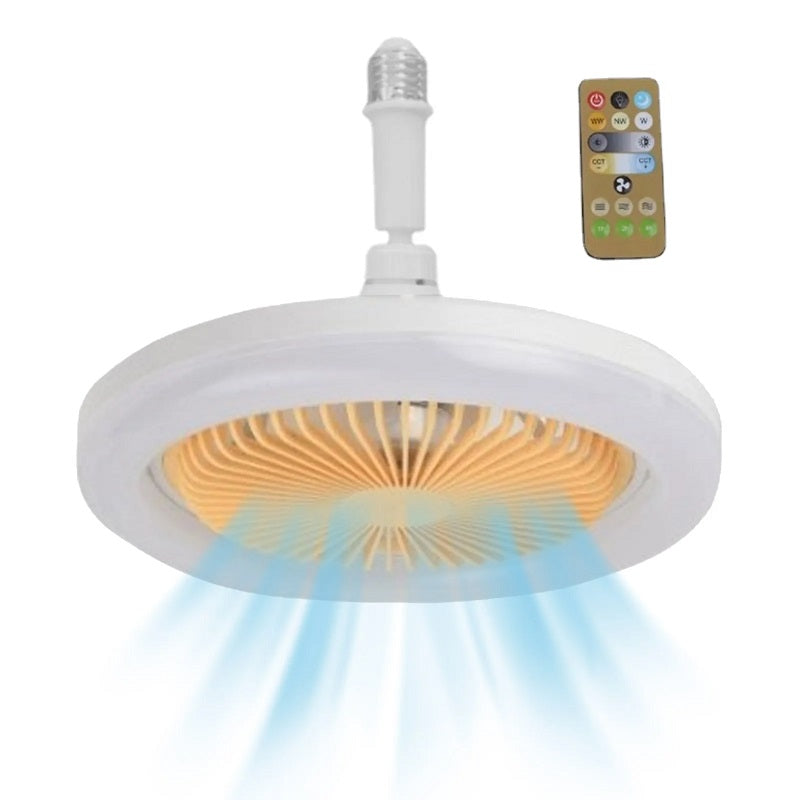 Rynx | LED Ceiling Light 360° Rotation 6500k with Fan & Remote Control