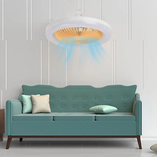 Rynx | LED Ceiling Light 360° Rotation 6500k with Fan & Remote Control