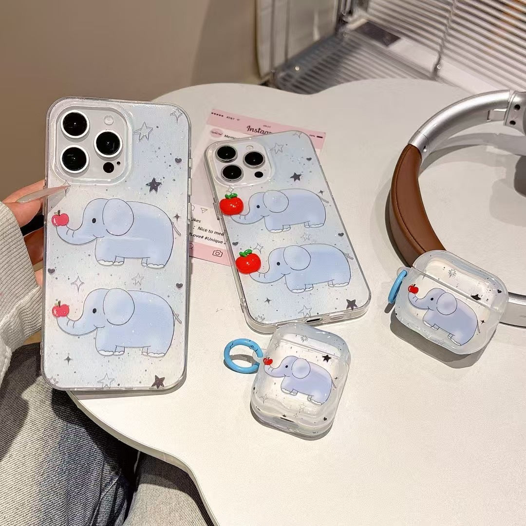 Rynx | Elephant Design Silicone Case for Airpods