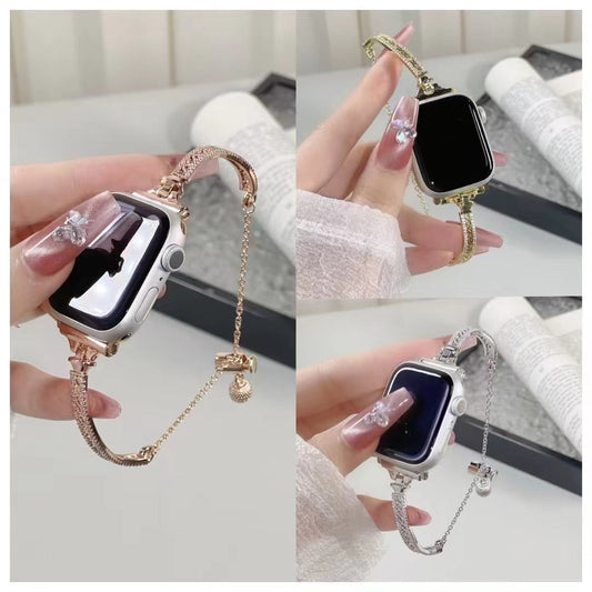 Rynx | Elegant Crystal Chain Straps for iWatch